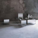 Illusion Tavolino 110x110x33 Glas ambientazione