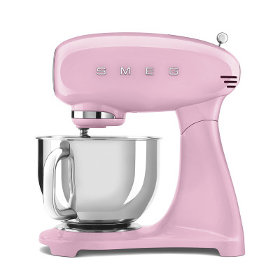 Impastatrice Full color Smeg SMF05PKEU Rosa