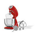 Impastatrice Full color Smeg SMF05RDEU Rosso