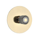In The Sun Wall Lampada da parete DCW éditions Ø 38 cm Oro-Argento