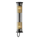 In The Tube 100-500 Wall Lampada da parete DCW éditions vista gold-mesh con deflettore silver e tappo nero