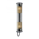 In The Tube 100-500 Wall Lampada da parete DCW éditions vista gold-mesh con deflettore silver e tappo trasparente