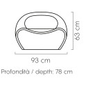 Iris Poltrona Myyour dimensioni