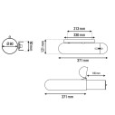Isp Wall Lampada da parete DCW éditions dimensioni