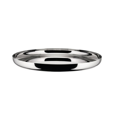 Alessi JM14/35 L Vassoio rotondo in acciaio Inox