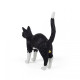 Jobby The Cat Lamp Black and White Seletti vista