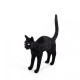 Jobby The Cat Lamp Black Seletti vista