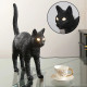 Jobby The Cat Lamp Black Seletti ambientazione
