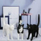 Jobby The Cat Lamp White Seletti ambientazione