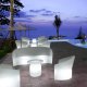 Juju tavolino luminoso Serralunga Outdoor Design ambientazione