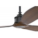 Ventilatore a soffitto Just Fan M nero-legno DC Faro dettaglio