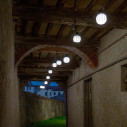 Kiki 10 elementi lampada da esterno Martinelli Luce ambientazione