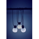 Kiki 3 elementi lampada da esterno Martinelli Luce ambientazione