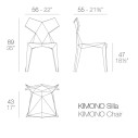 Kimono Sedia Vondom dimensioni