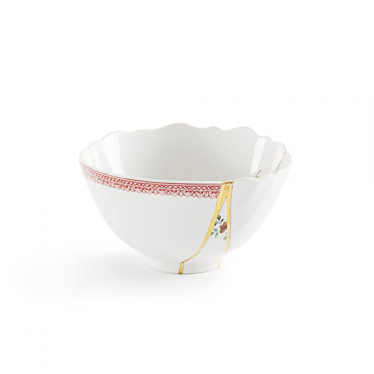 Kintsugi Fruit Bowl 09631 Seletti