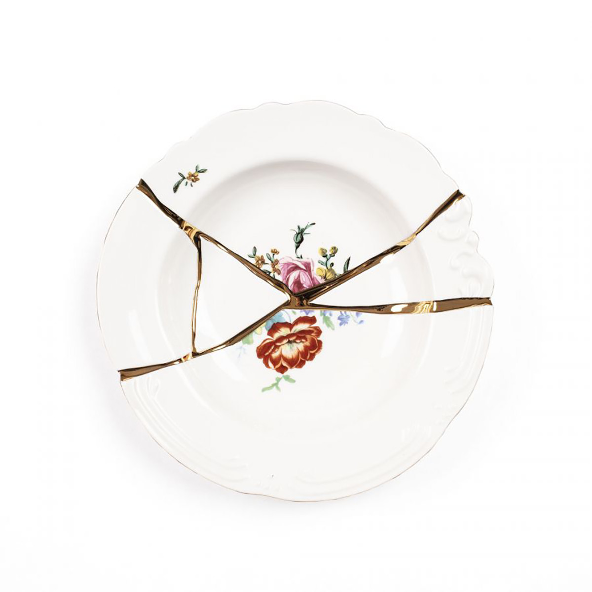 Kintsugi Piatto fondo 09622 Seletti 