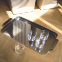 Alessi KL09 Tau Vassoio rettangolare in acciaio Inox ambientazione