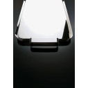 Alessi KL09 Tau Vassoio rettangolare in acciaio Inox dettaglio