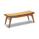 Knoll Citterio Klismos Panca naturale vista