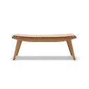 Knoll Citterio Klismos Panca naturale vista