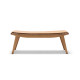 Knoll Citterio Klismos Panca naturale vista