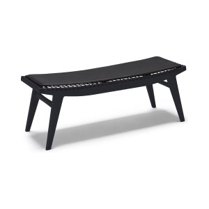 Knoll Citterio Klismos Panca nero