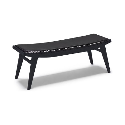 Knoll Citterio Klismos Panca nero