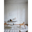 Knoll Citterio Klismos Poltroncina con schienale intrecciato naturale ambientazione