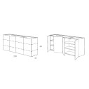 KM 4 Credenza Minottiitalia specifiche
