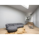 Knoll Biboni Divano a 3 posti con chaise longue destra ambientazione