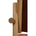 Knoll Muecke Poltrona Rovere chiaro dettaglio