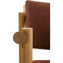 Knoll Muecke Poltrona Rovere chiaro dettaglio