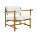 Knoll Muecke Poltrona Rovere chiaro vista