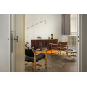 Knoll Muecke Poltrona Rovere chiaro ambientazione