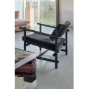 Knoll Muecke Poltrona Frassino Ebanizzato ambientazione