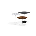 Knoll Saarinen Tavolino Tulip Ø 51 Marmo Nero Marquina vista