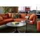 Knoll Saarinen Tavolino Tulip Ø 51 Marmo Nero Marquina ambientazione
