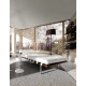 Knoll Saarinen Tavolino Tulip Ø 51 Marmo Statuarietto ambientazione