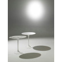Knoll Saarinen Tavolino Tulip Ø 51 Marmo Statuarietto ambientazione