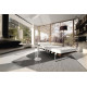 Knoll Saarinen Tavolino Tulip Ø 51 Marmo Statuarietto ambientazione