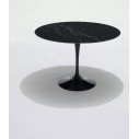 Knoll Saarinen Tavolo Tulip Ø 120 Marmo Nero Marquina vista