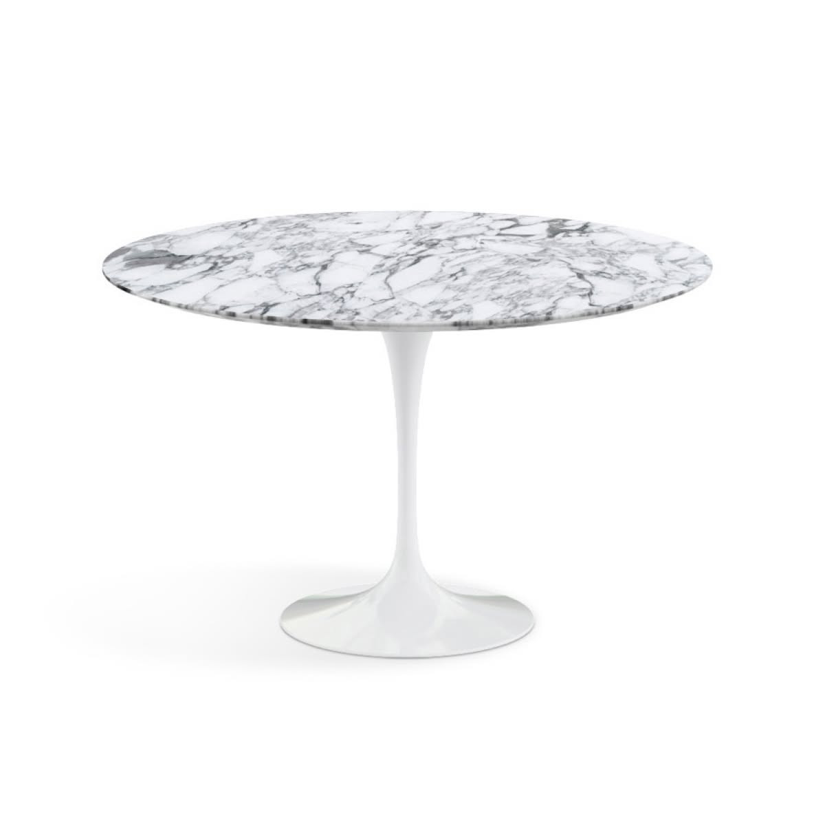 Knoll Saarinen Tavolo Tulip Ø 137 Marmo Arabescato