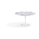 Knoll Saarinen Tavolo Tulip Ø 137 Marmo Arabescato vista