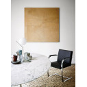 Knoll Saarinen Tavolo Tulip Ø 137 Marmo Statuarietto ambientazione