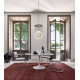 Knoll Saarinen Tavolo Tulip Ø 137 Marmo Statuarietto ambientazione