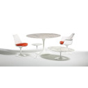 Knoll Saarinen Tavolo Tulip Ø 137 Marmo Statuarietto ambientazione