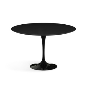 Knoll Saarinen Tavolo Tulip Ø 137 Laminato Nero