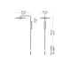Luceplan Koinè Wall Lampada da parete dimensioni