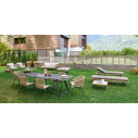 Kolonaki Tavolo 260x100 Varaschin ambientazione
