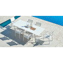 Kolonaki Tavolo 260x100 Varaschin ambientazione